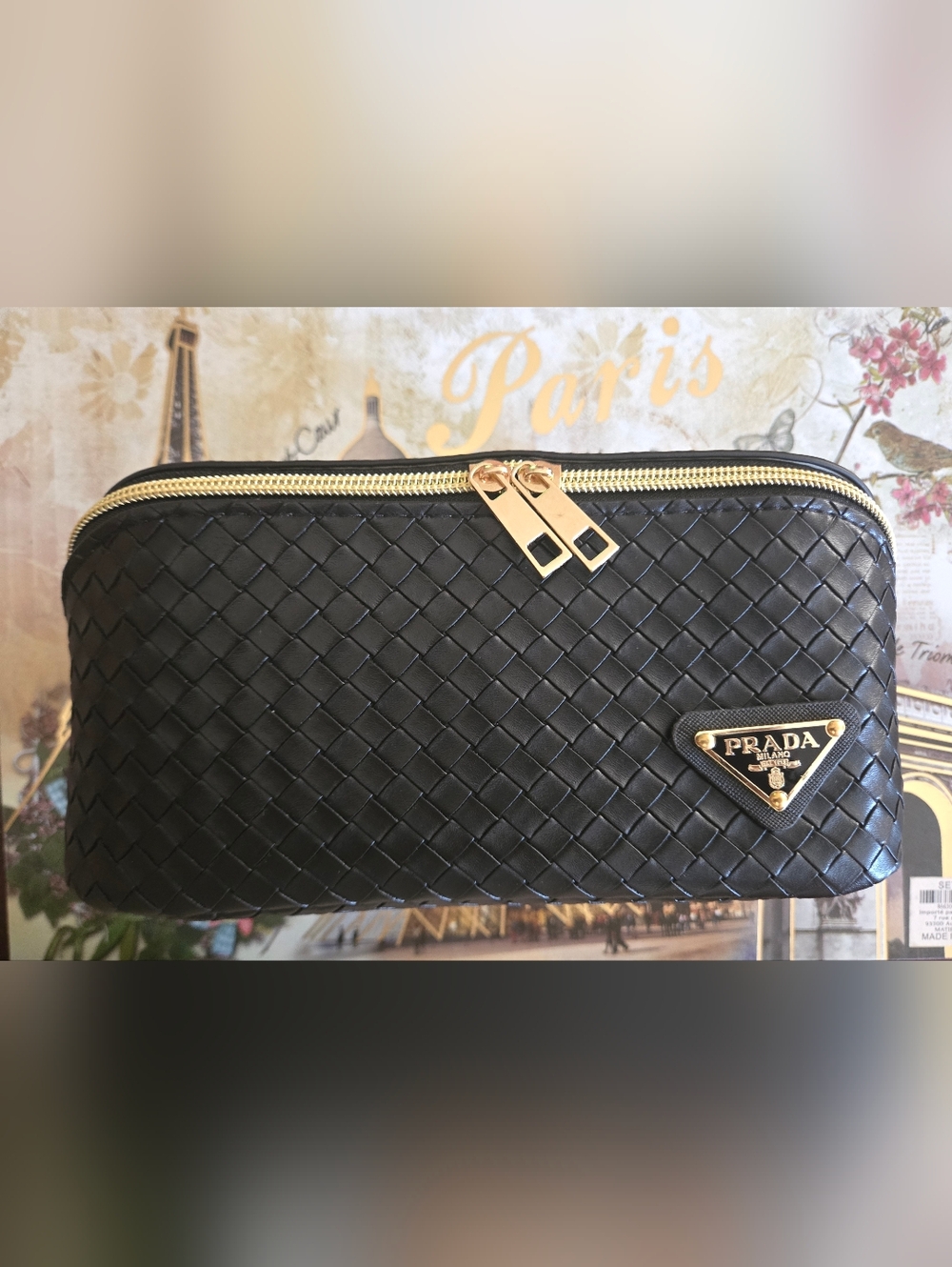 🖤FASHION TOILETRY MAKE UP BAG BLACK